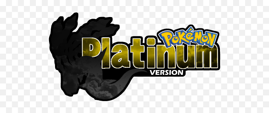 Pokemon Logo Png Image Transparent - Download Pokemon Platinum Logo Emoji,Pokemon Platinum Weird Tiny Emoticon Next To Pokemon