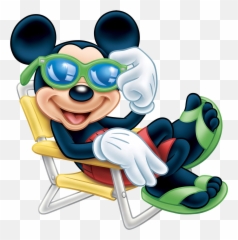 Download Mickey Mcduck Sunglasses With Minnie Pluto Goofy - Mickey Mouse With Sunglasses Emoji,Goofy Emoticon Art