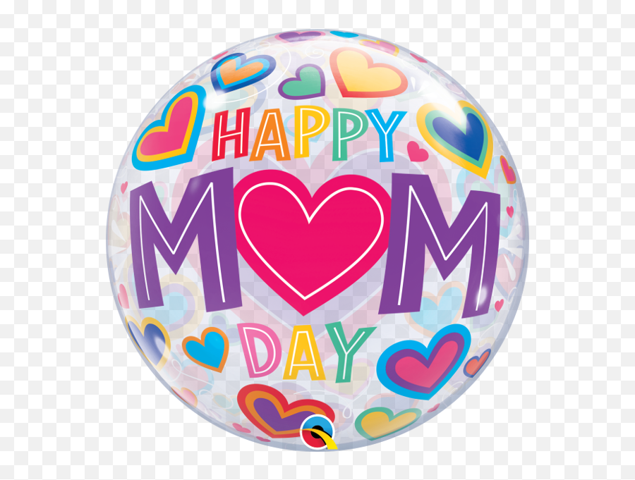 Mothers Day Happy Moms Day Bubbles Balloon - Balloon Emoji,Mother's Day Emoji