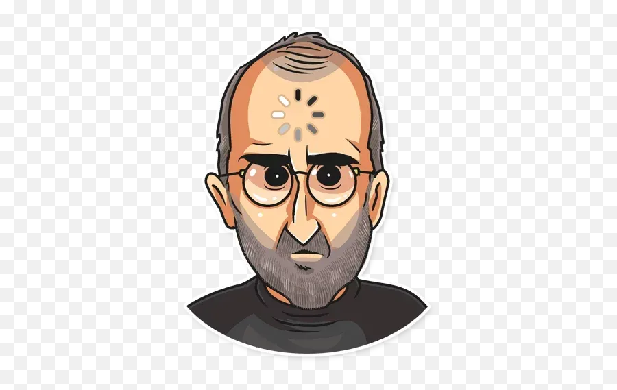 Steve Jobs Sticker Pack Emoji,Steve Jobs Emojis