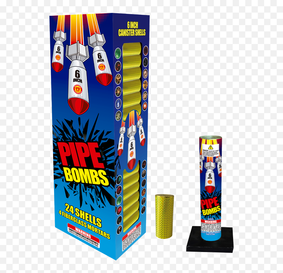 Pipe Bombs 6 Inch Shells - Keystone Fireworks Emoji,Firwork Emoji