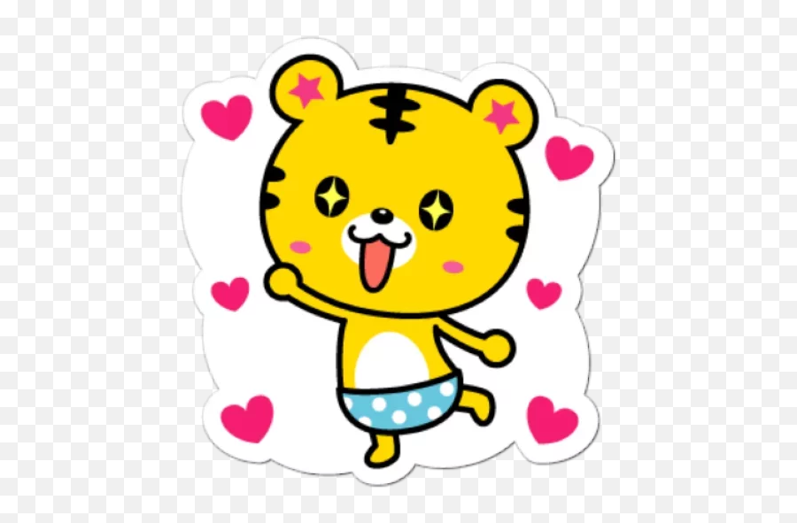 Yango The Baby Tiger Telegram Stickers Emoji,Viber Emotions