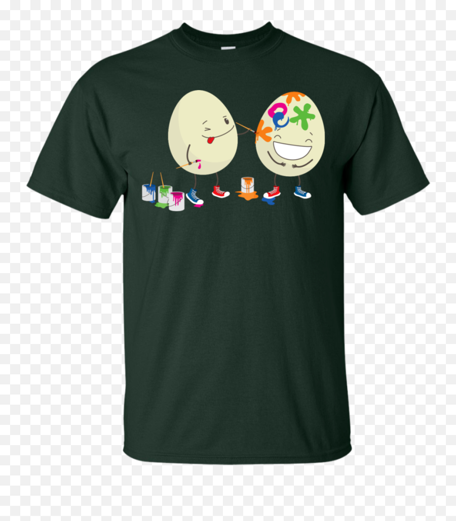 Easter - Funny Easter Eggs Decorating Each Other T Shirt U0026 Hoodie Emoji,Emoticons Eggs
