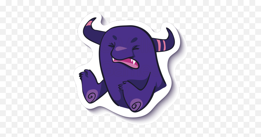 Crazy Purple Monster - Stickers For Imessage By Edb Group Emoji,Pruple Hron Emoji Crazy Purple Monster - Stickers For Imessage By Edb Group Emoji,Pruple Hron Emoji