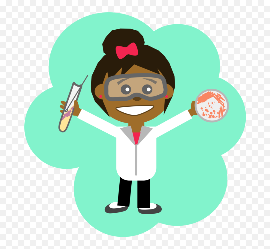 Scientist Clipart Png Transparent Png - Science Girl Clipart Emoji,Mad Scientist Emoji
