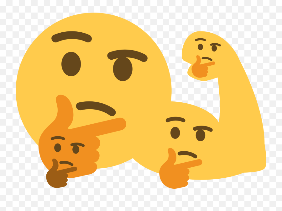 Scrolldrop Thinking Emoji,Thonk Emoji