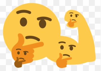 Scrolldrop Thinking Emoji,Thonk Emoji