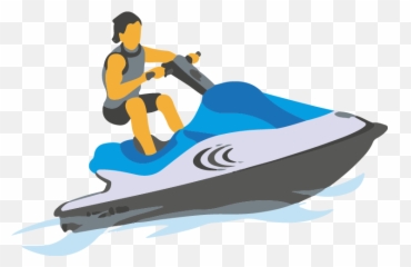 Skiing Clipart Water Ski Skiing Water - Jet Ski Clipart Emoji,Skier Emoji