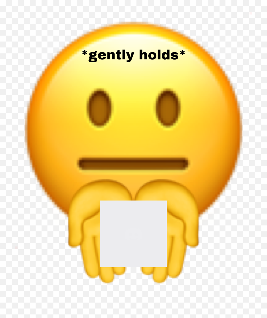 Gentlyholds Meme Sticker By U208a - Happy Emoji,Holding Emoji