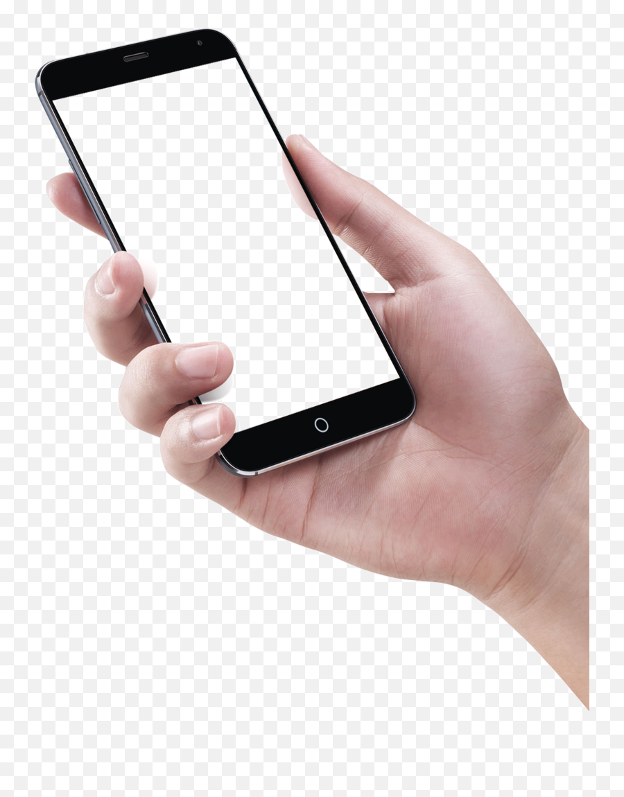 Hand And Phone Phone Phone Template Hand Holding Phone - Hand Holding Phone Png Emoji,Infinito Desprecio Emoticon