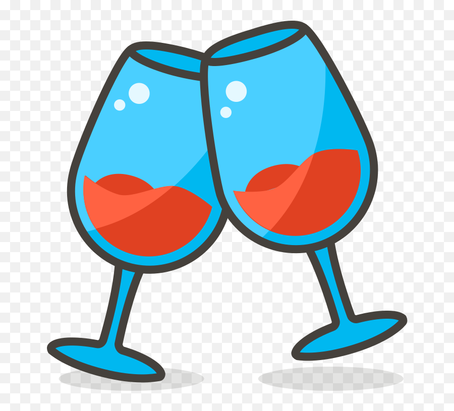 Wine Glasses Toast Free Icon Of - Wine Glasses Clipart Emoji,Toaster Emoji