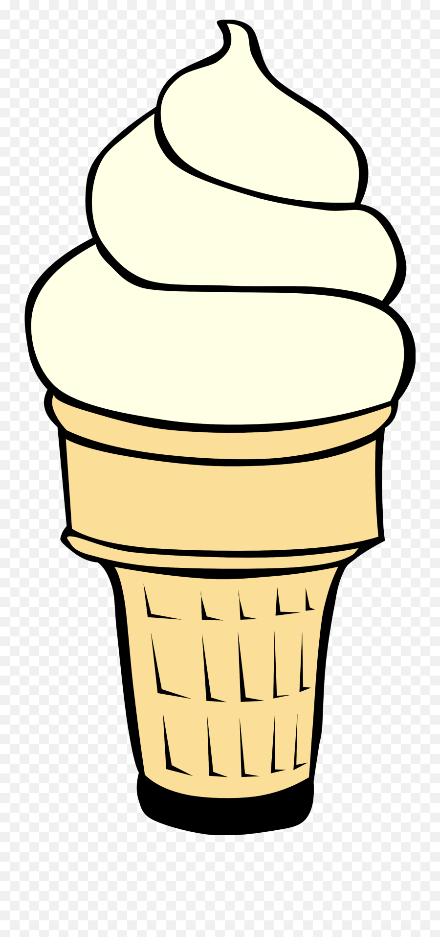 Ice Cream Cone Clip Art Free Clipart - Soft Serve Ice Cream Cone Clipart Emoji,Ice Cream Cone Emoji