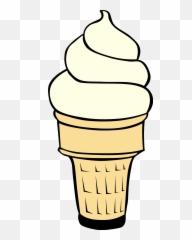 Ice Cream Cone Clip Art Free Clipart - Soft Serve Ice Cream Cone Clipart Emoji,Ice Cream Cone Emoji