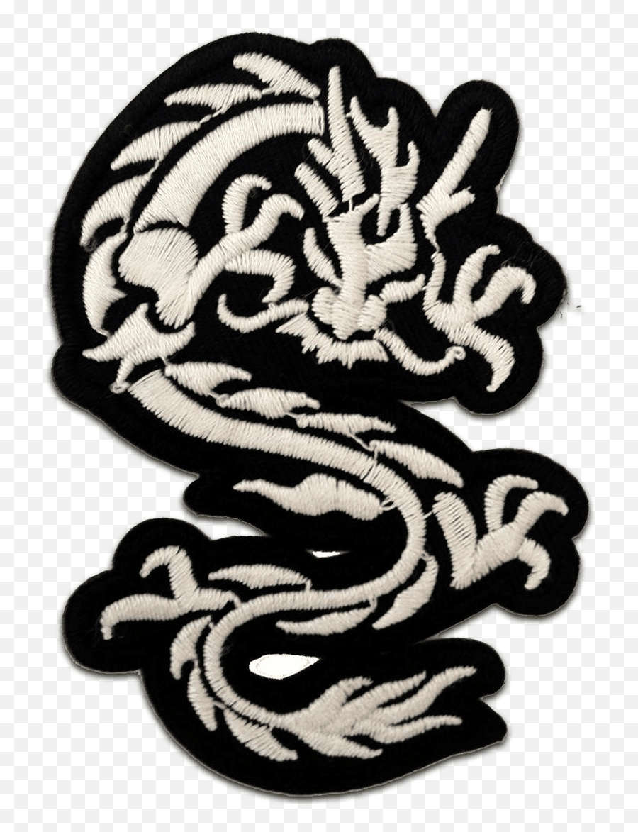 Bundle Chinese Dragon - Iron On Patches Adhesive Emblem Stickers Appliques Size 264 X 354 Inches Dragon Patch Emoji,Dragon Emoji Pillow