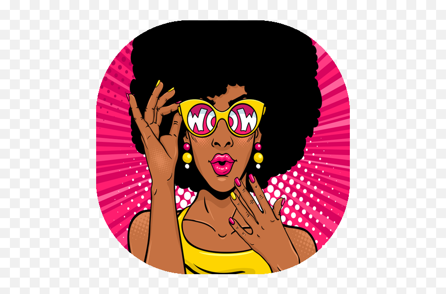 Afromojis African Stickers Black Skin Emojis Apk Latest - Pop Art Black Woman,Tango Emoticon Pack Apk