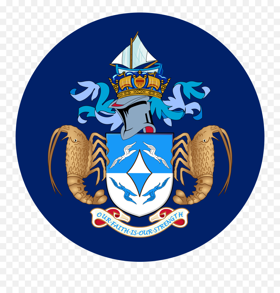 Flag Of Tristan Da Cunha Flag Download - Flag Blue Union Jack Emoji,Madeira Flag Emoji