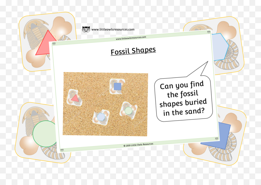 Free Fossil Shapes Printable Early Emoji,Fossil Emoji