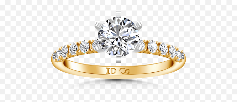 Yellow Gold Engagement Rings - 14k Gold Rings L Frostnyc Wedding Ring Emoji,Yellow Diamond Emotion