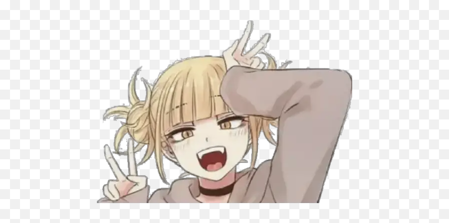 Himiko Toga My Hero Academy Stickers - Toga Himiko Sticker Emoji,Emojis De Wsp