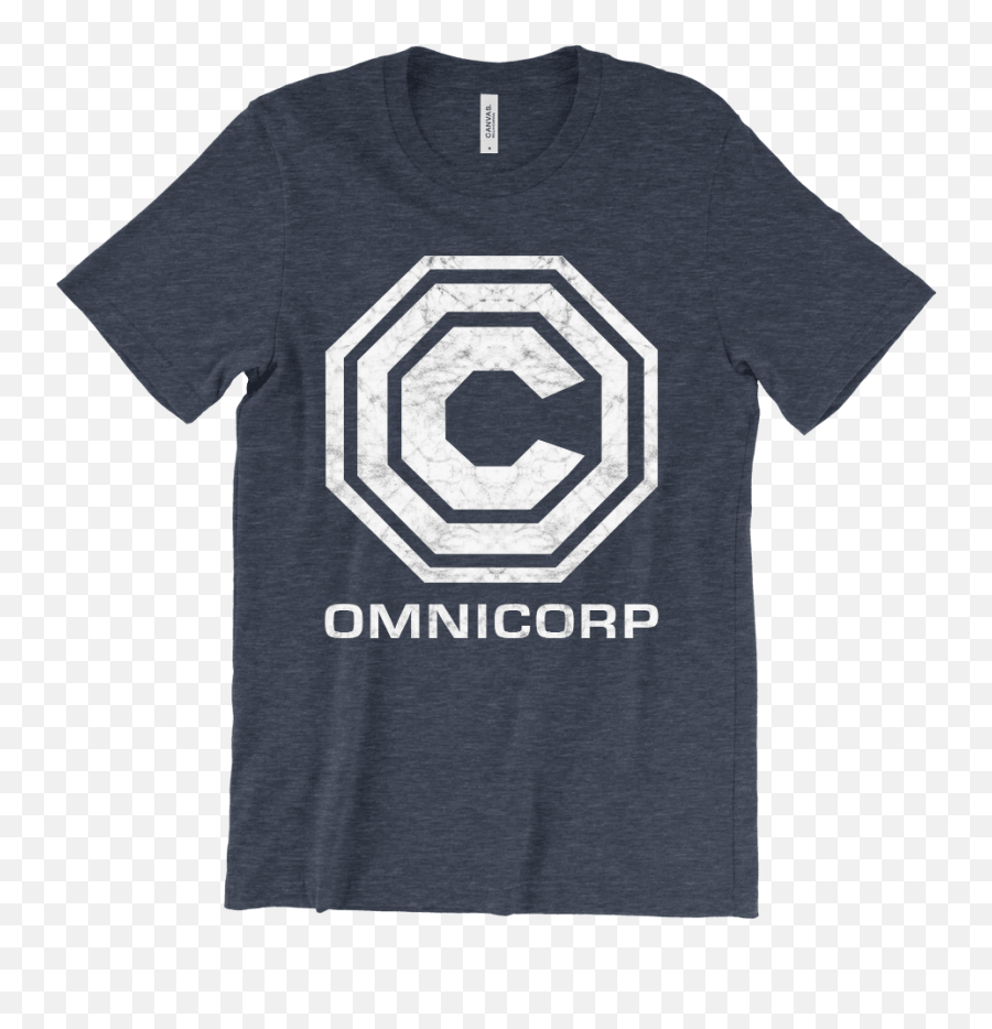 Omnicorp Logo T - Shirt Fictionalcorporationscom Emoji,Why Did Robocop Have No Emotion