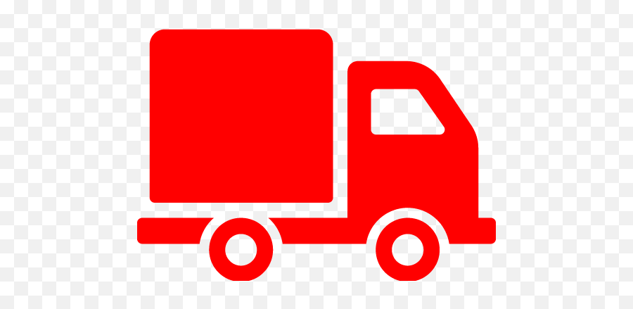 Red Truck 2 Icon - Free Red Truck Icons Green Transparent Truck Icon Emoji,Pickup Truck Emoticons