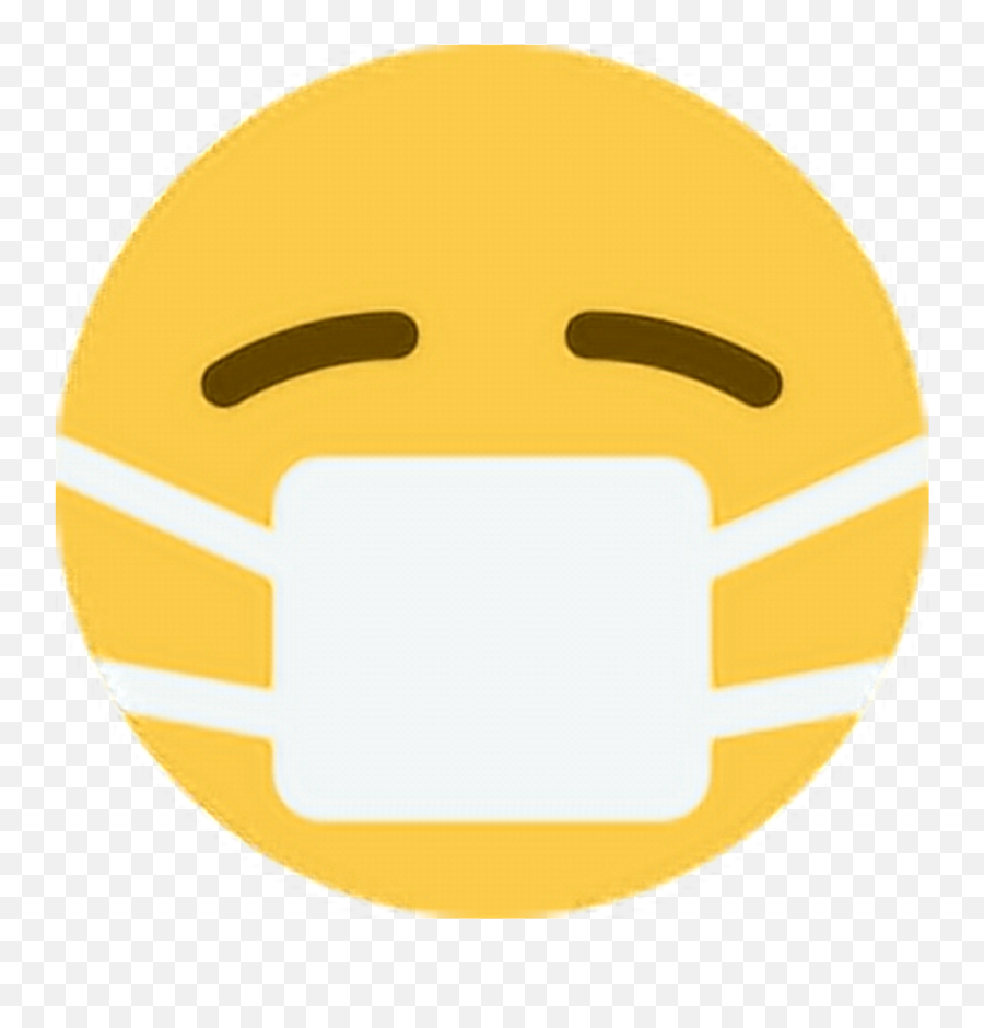 Sick Mask Emoji Emoticon Face - Happy,Feeling Sick Emoji