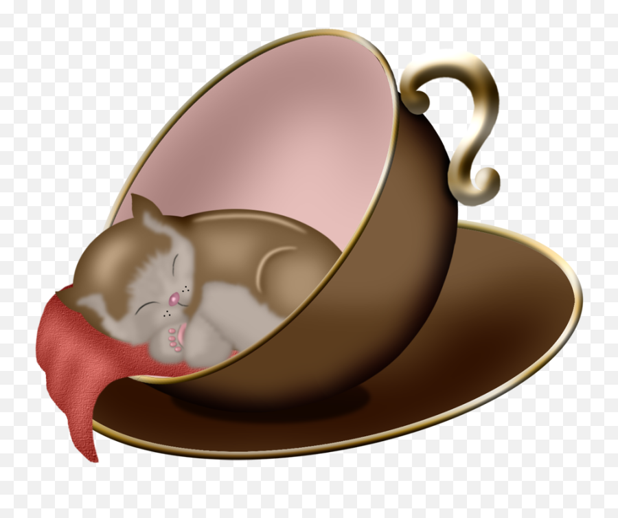 El Rincon De Asiro Feliz Lunes Clipart - Tea Cup Clip Art With Quote Emoji,Animal Emotion Quotes