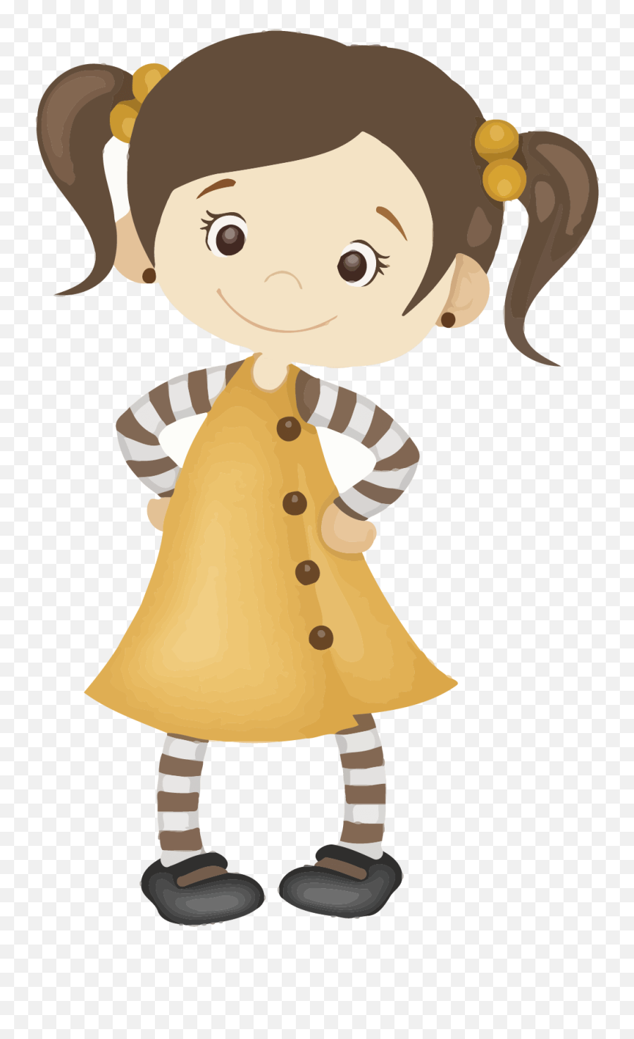 Girl Clipart Kawaii Girl Kawaii Transparent Free For U2013 Cute766 - Cute Girl Free Clipart Emoji,Emojis Invitaciones