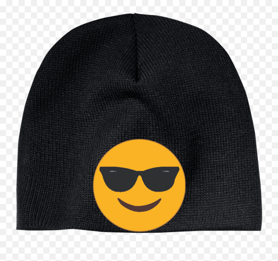 Download Sunglasses Emoji Cp91 100 Acrylic Beanie - Emoji Toque,100 Emoji Png