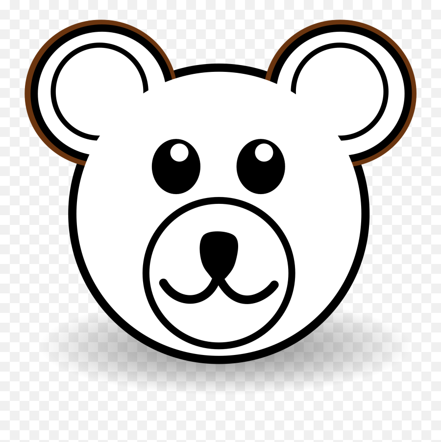 Football Clipart Bear Football Bear Transparent Free For - Draw A Bear Head Easy Emoji,Chicago Bears Emoji