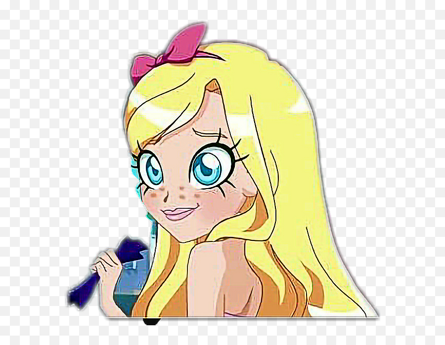 Lolirock Sticker - Cartoon Clipart Full Size Clipart Lolirock White And Black Emoji,Loli Emoji