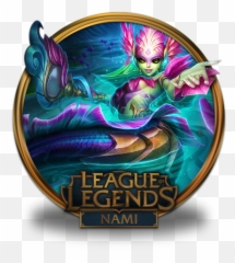 Nami River Spirit Vector Icons Free - League Of Legends Gifs Nami Emoji,Ahri Emoticon