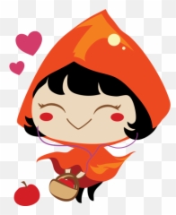 Red Riding Hood Stickers By Padadaz - Fictional Character Emoji,Hood Emoji