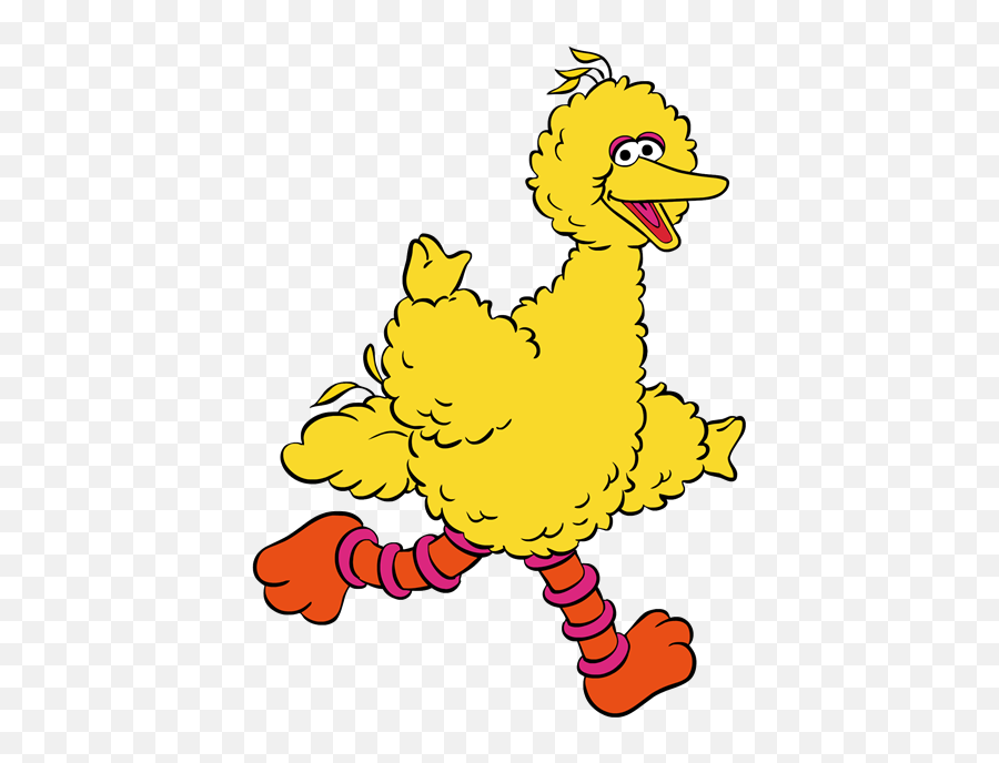 Big Bird Sesame Street Clipart - Sesame Street Clipart Big Bird Emoji,Emoji For Big Bird