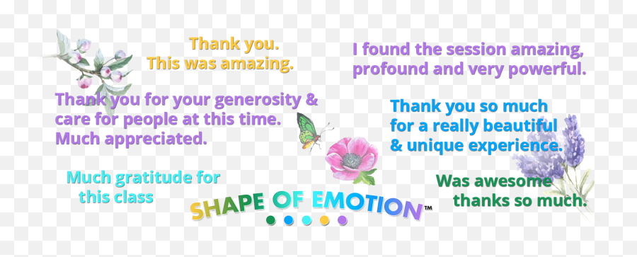 Emotional Fitness Classes For Stress Anxiety Trauma Etc - Floral Emoji,Relief Emotion