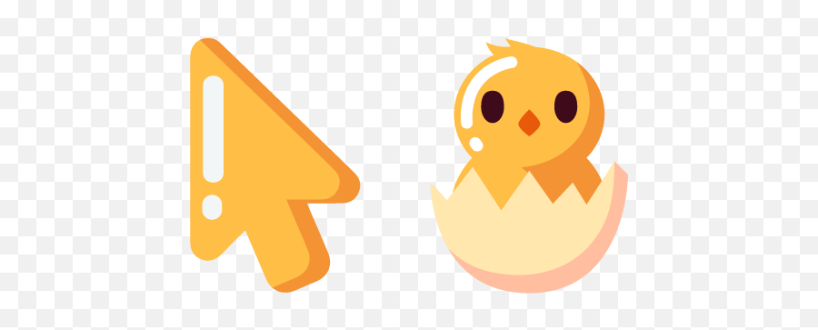Minimal Chick Cursor - Frog Cursor Emoji,Dicord Lobster Emoji