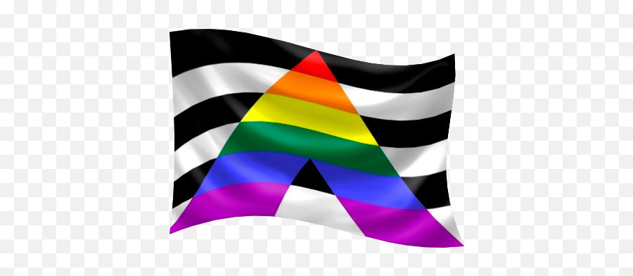Gender Identity Pride Flags Glyphs - Vertical Emoji,Straight Ally Flag Emoji