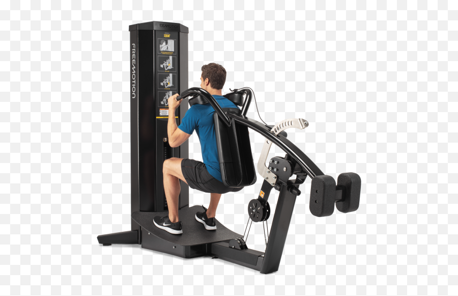 Squat Strength Gym Equipment Freemotion Fitness - Squat Machine With Weight Stack Emoji,Gym Emotion Lever