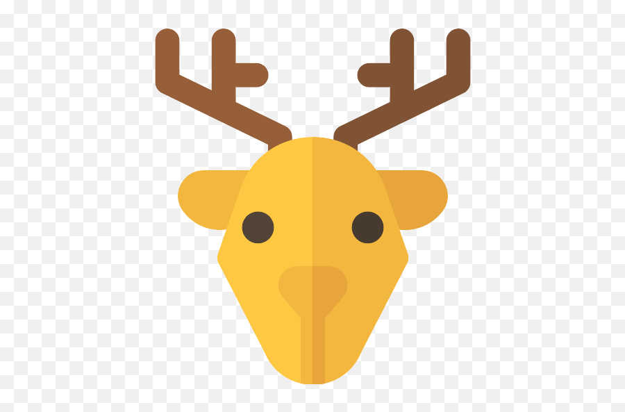 Deer Vector Svg Icon 24 - Png Repo Free Png Icons Emoji,Rudolf Red Nose Emoji