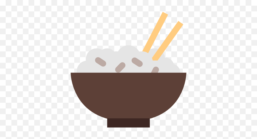 Rice Bowl Food Free Icon Of 100 Colored Food U0026 Drink Icons Emoji,Emoticons De Comida