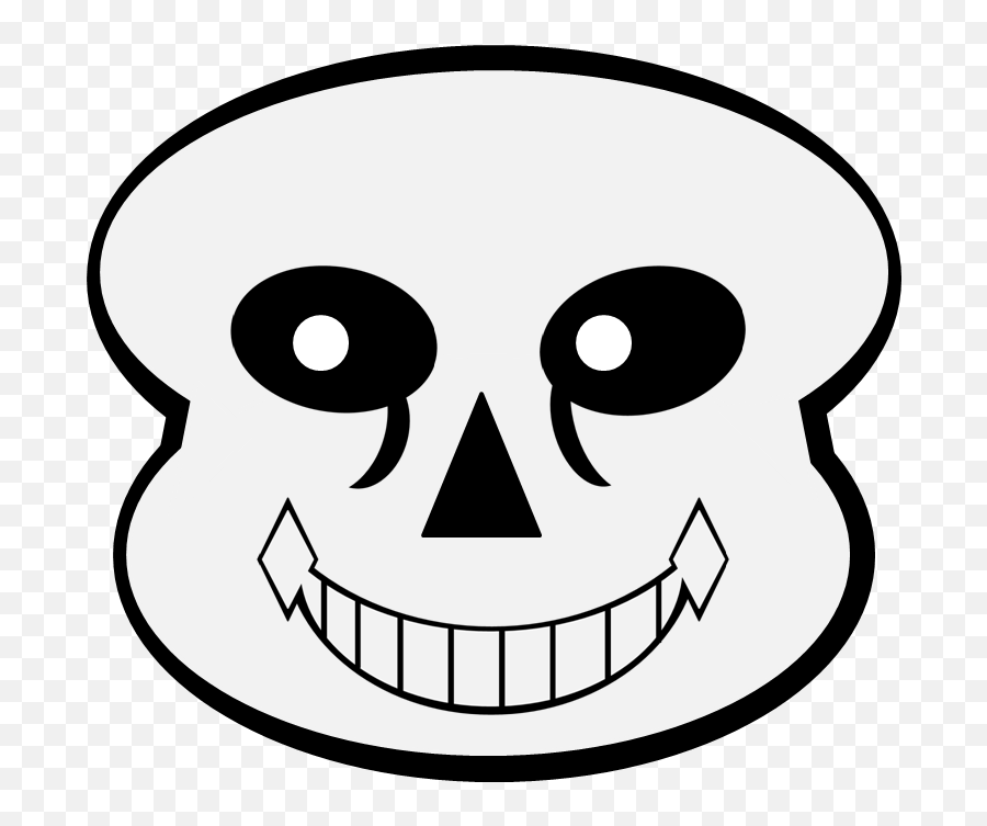 Sans Head Png - Icon Clipart Full Size Clipart 628060 Emoji,Sans Emoticon Png