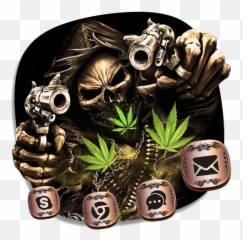 Weed Ghost Gun Launcher Theme 1 - Devil Photos Free Download Emoji,Ghost Ghost Gun Emoji