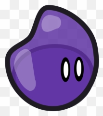 Free Clip Art Purple Jelly By Crankeye Emoji,:bluejelly: Emoticon