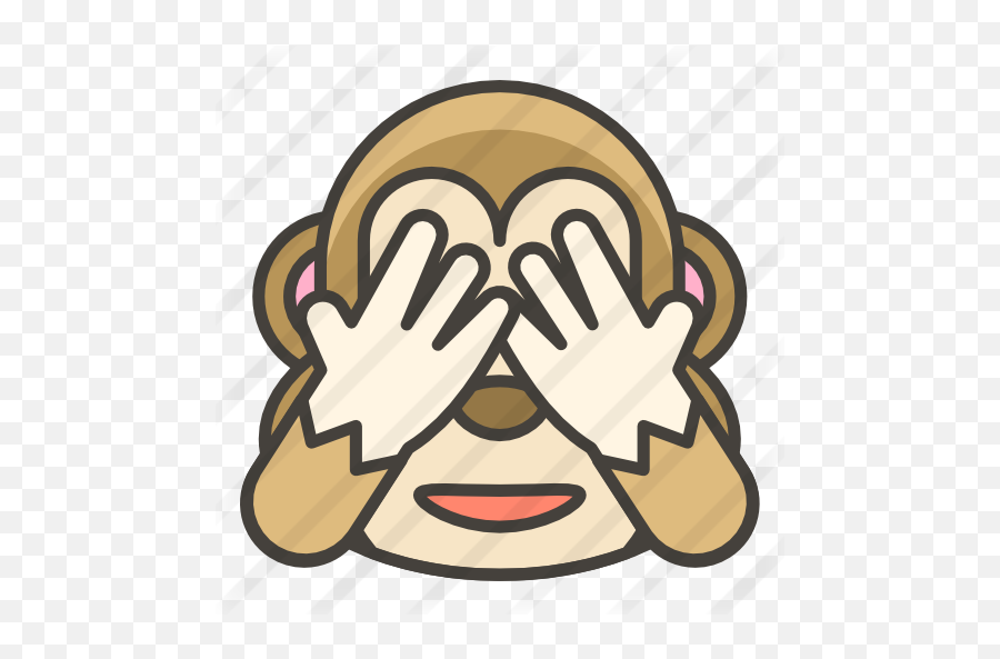Monkey - Free Smileys Icons See No Evil Monkey Clipart Emoji,Monkey Emoticon