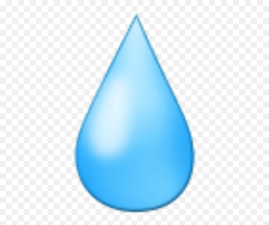 Drop Water Emoji Singledrop Sticker - Vertical,Drop Emoji