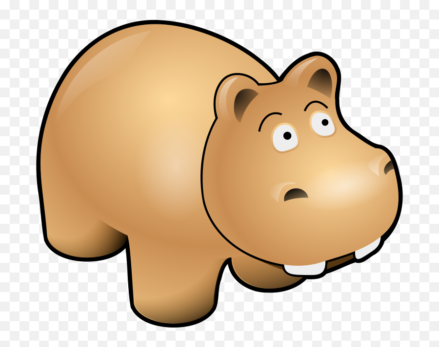 Hippo Clipart - Animal Clipart Emoji,Hippo Emoticons