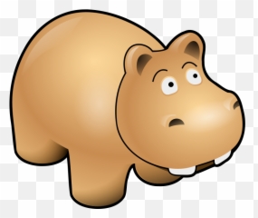 Hippo Clipart - Animal Clipart Emoji,Hippo Emoticons