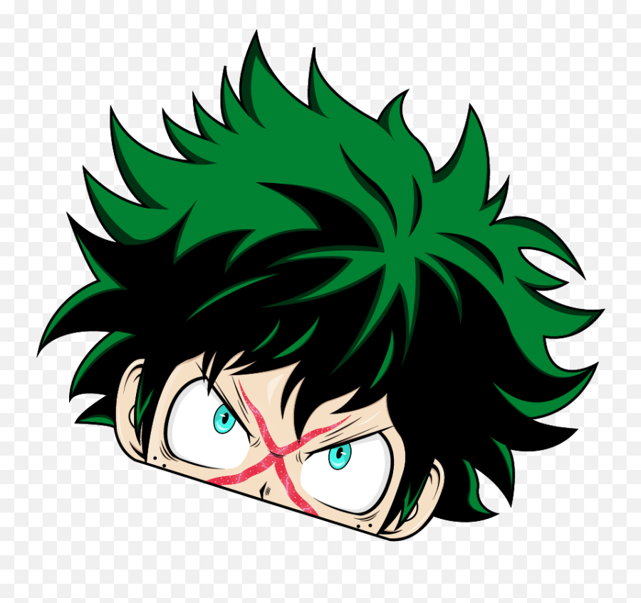 Download Image Of Deku Smash - Cartoon Png Image With No Emoji,Emoji Smash