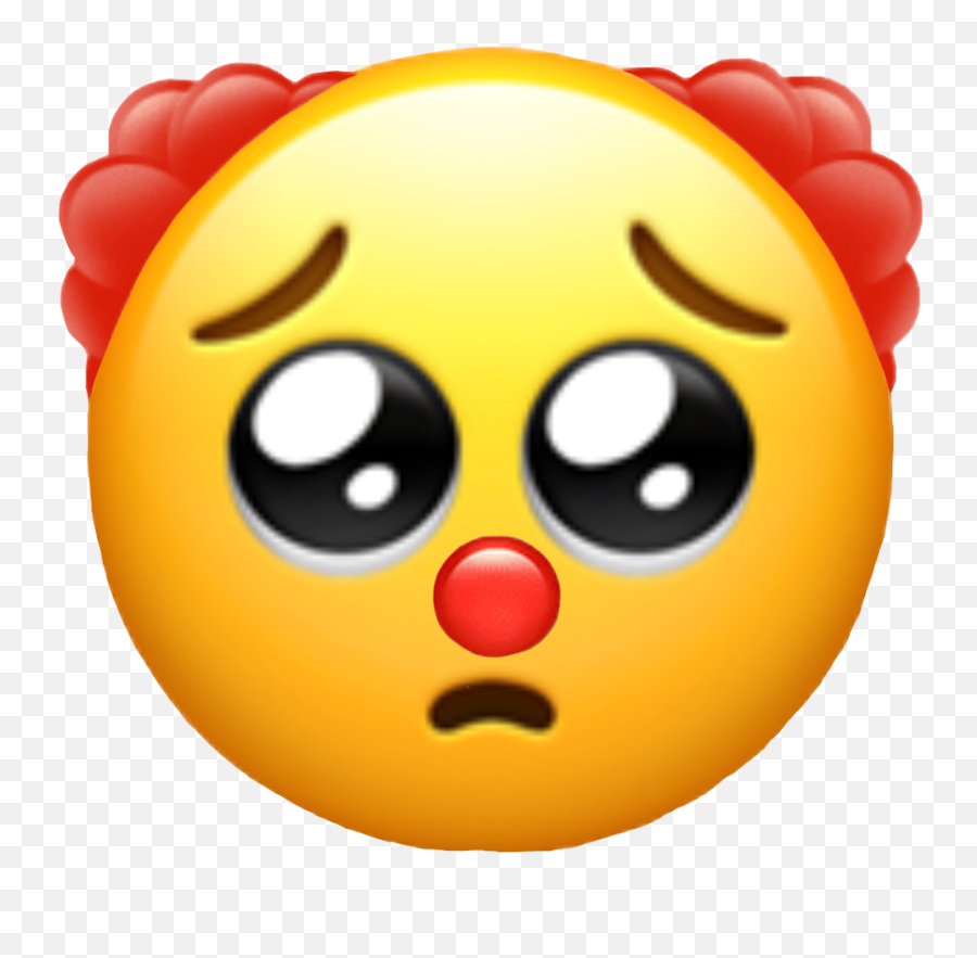 The Most Edited Sad Clown Picsart - Clown Emojis,Apple Clown Emoji