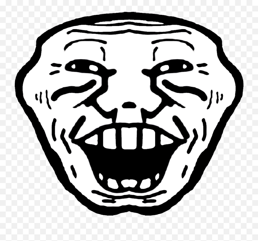 Scrolldrop Trollface Emoji,Troll Face Copy And Paste Emoji